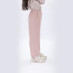 Casual Solid Pants for Girls Image