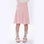 Pink Casual Jacquard Skirt for Girls Image