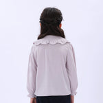 Casual Plain Shirt for Girls Image