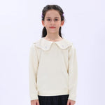 Casual Floral Sweater for Girls Image