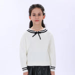 Casual Embroidery Sweater for Girls Image