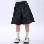 Casual Plain Skirt for Girls Image