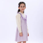 Casual Checked Dress for Girls Image