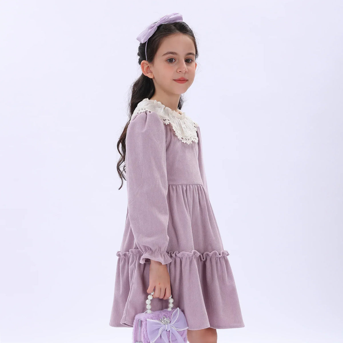 Casual Floral Dress for Girls Image