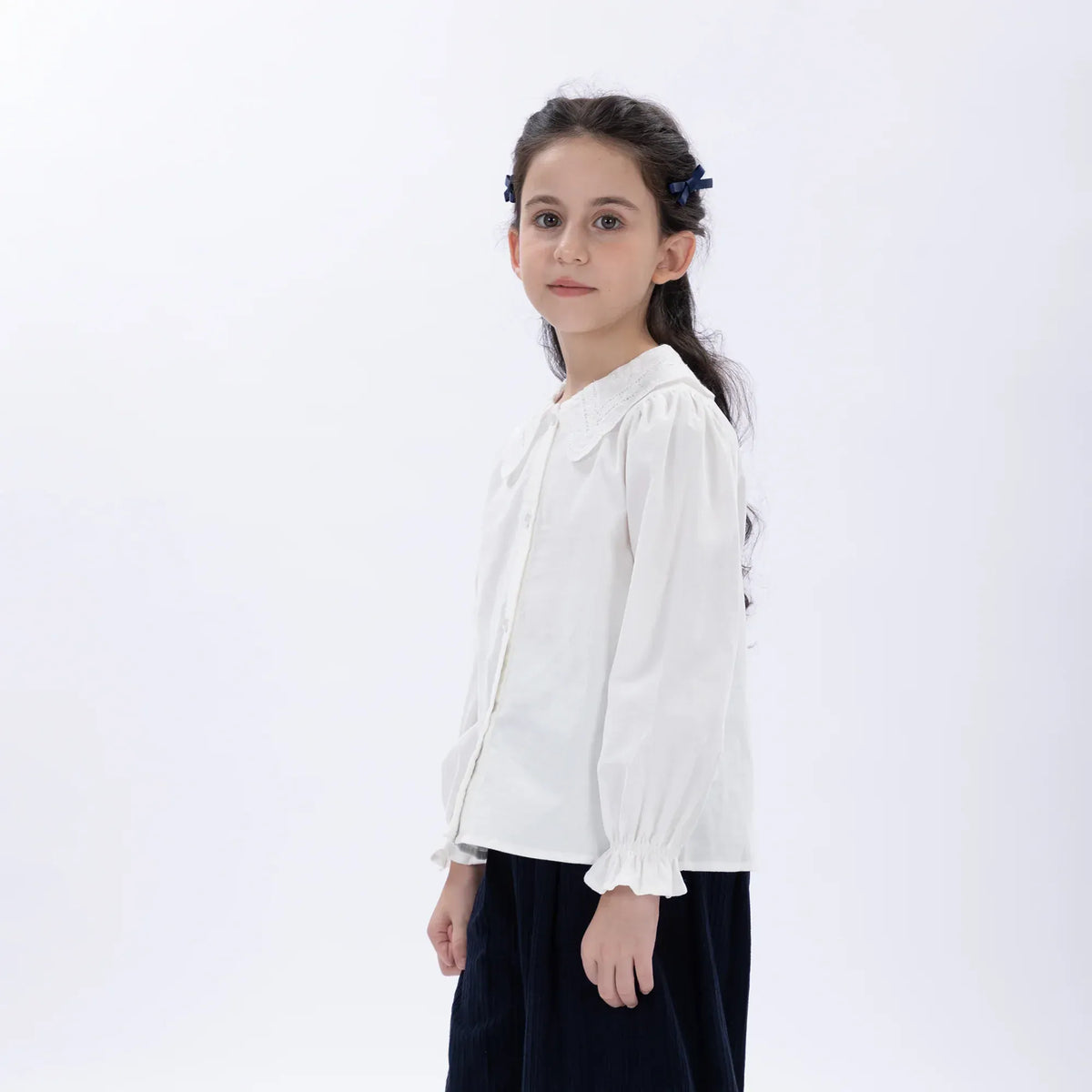 Casual Laced Shirt for Girls Image