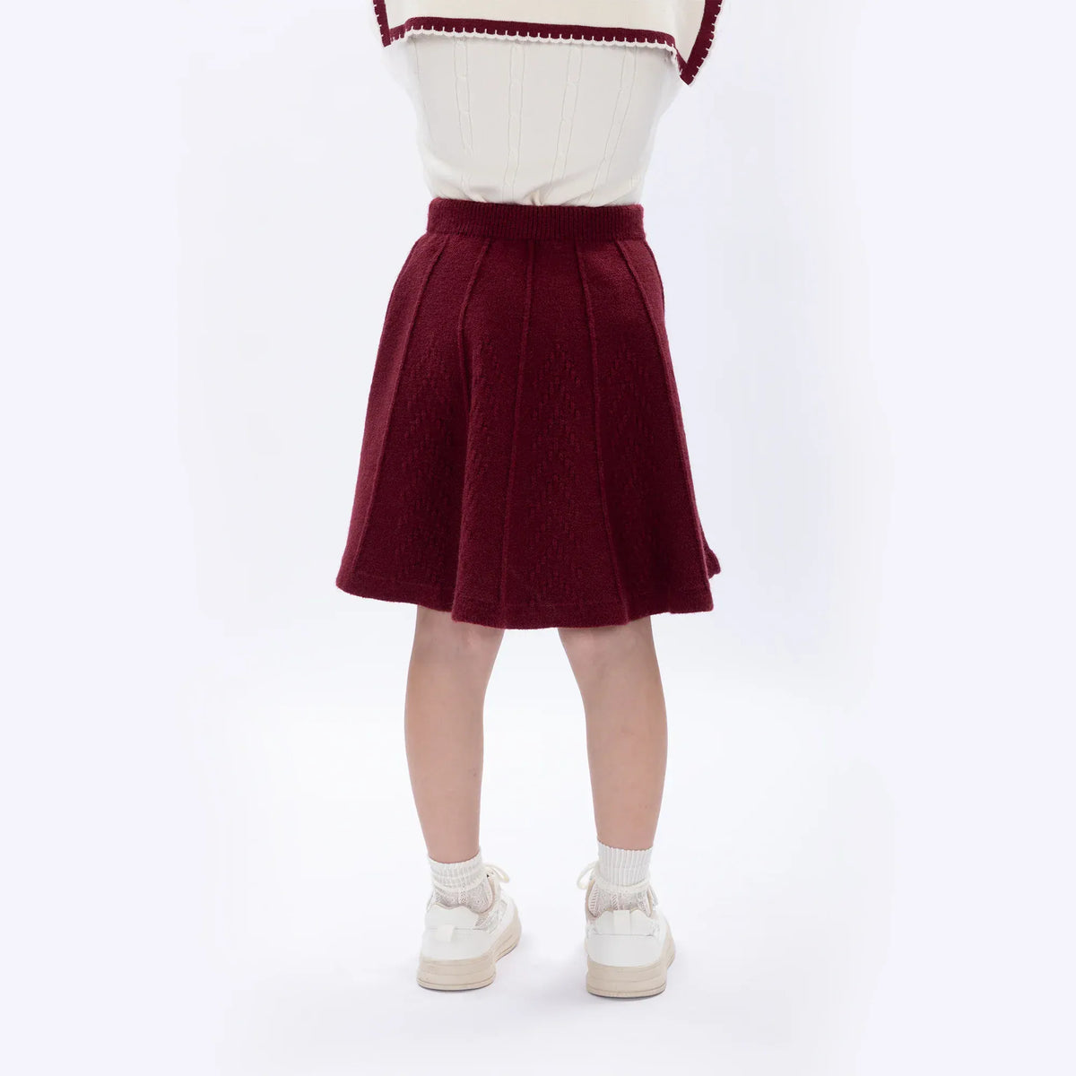 Casual Jacquard Skirt for Girls Image