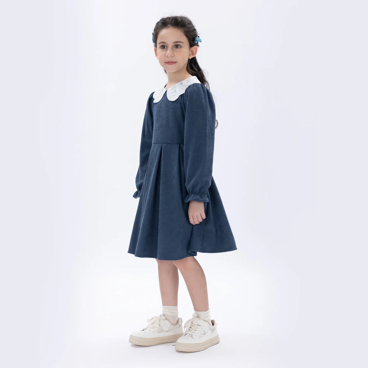 Casual Embroidery Dress for Girls Image