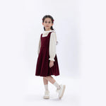 Casual Plain Dress for Girls Image