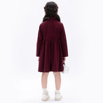 Casual Plain Dress for Girls Image