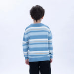 Casual Striped Sweater for Boys Image