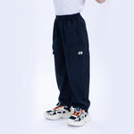 Casual Badge Pants for Boys Image
