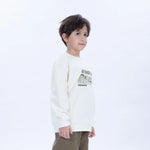 Casual Printed Sweatshirt for Boys Image