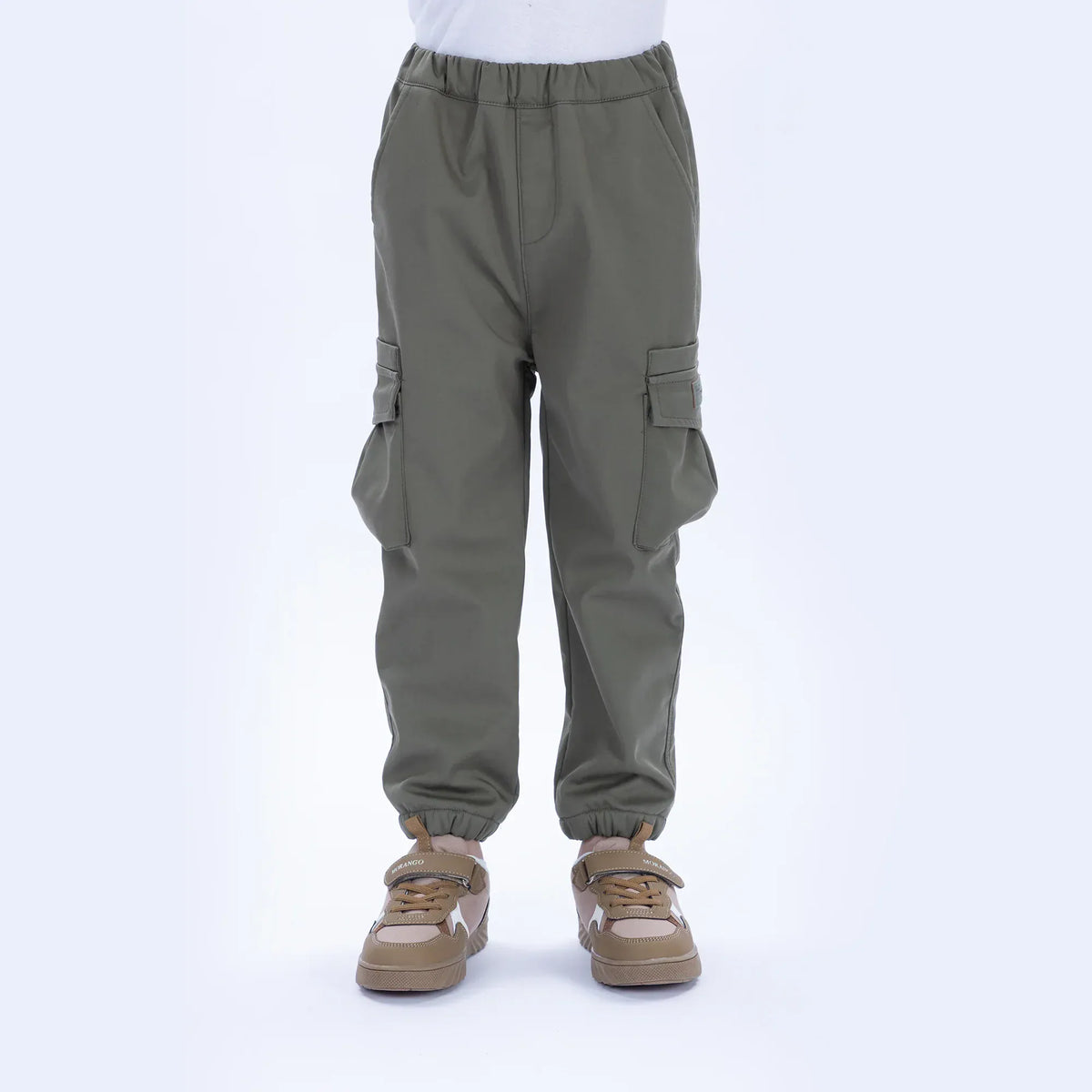 Casual Badge Pants for Boys Image