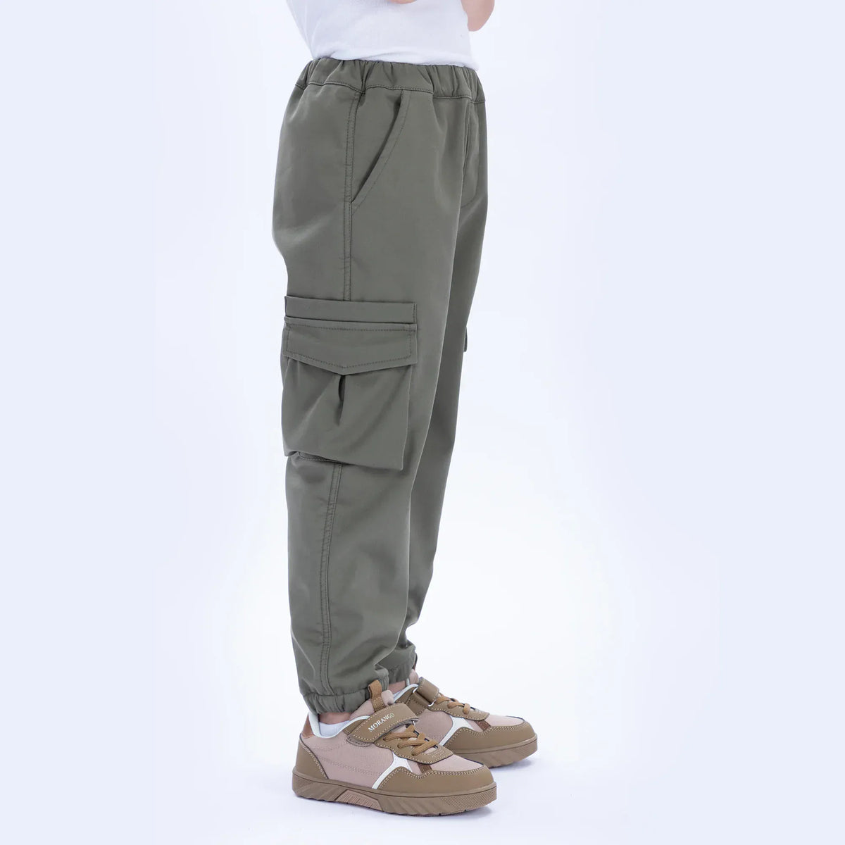 Casual Badge Pants for Boys Image