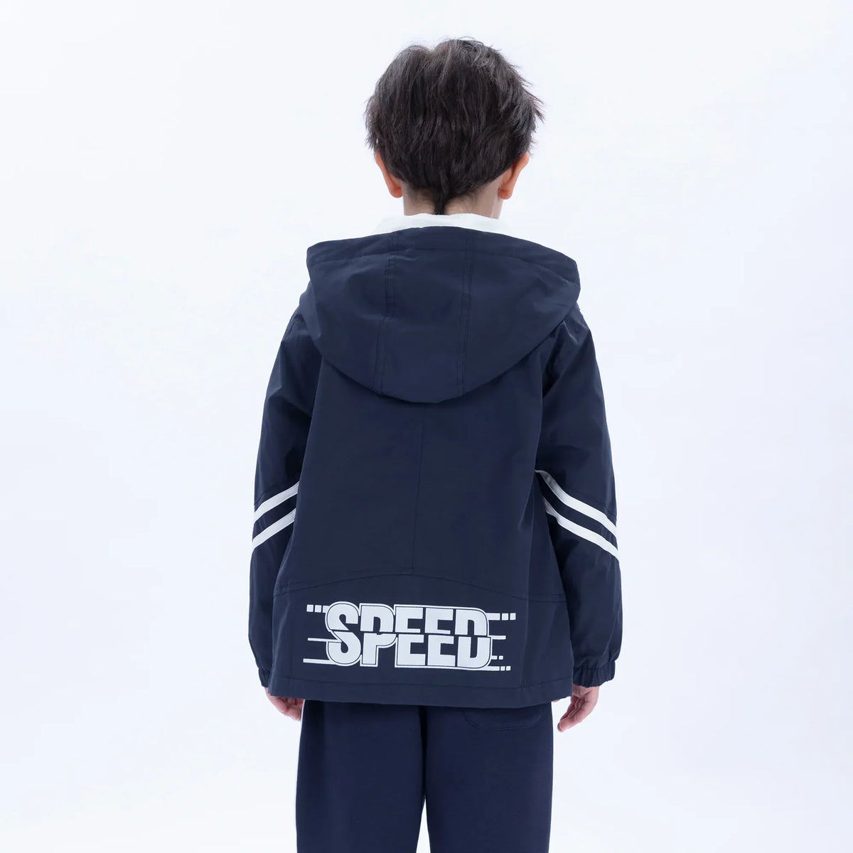 Casual Badge Jacket for Boys Image