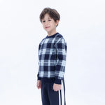 Casual Checked Sweater for Boys Image