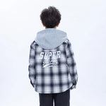 Casual Checked Jacket for Boys Image