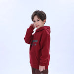 Casual Printed Hoodie for Boys Image