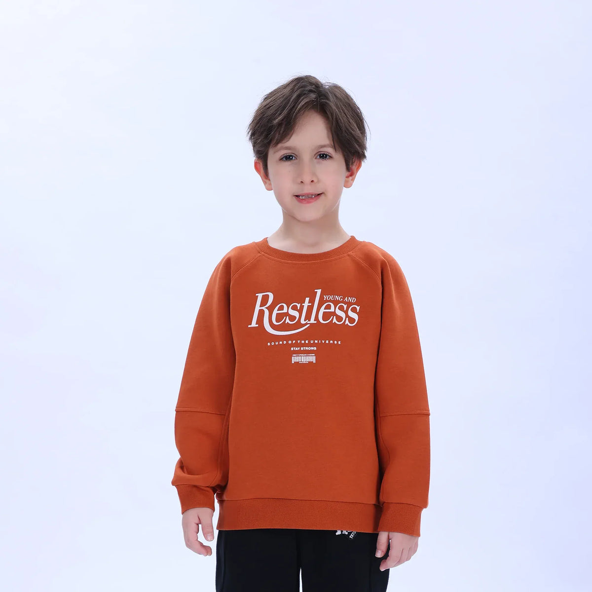 Casual Printed Sweatshirt for Boys Image