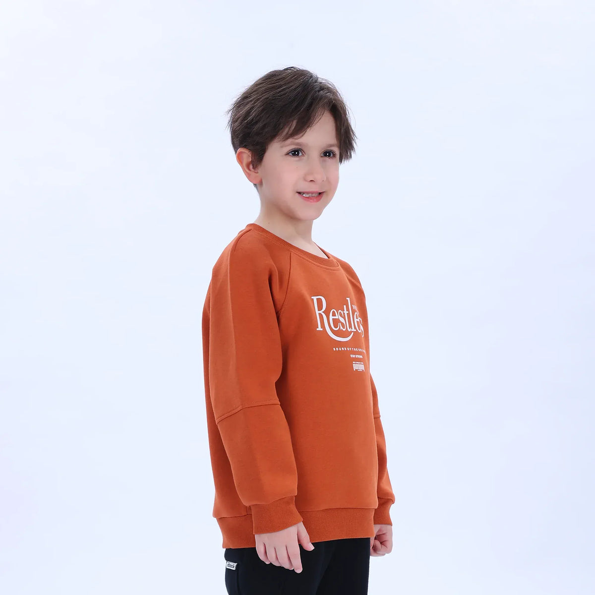 Casual Printed Sweatshirt for Boys Image