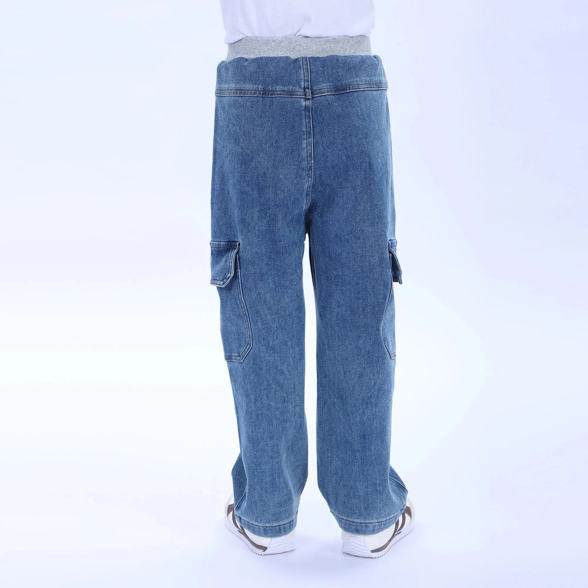 Casual Washed Jeans Pants for Boys Image