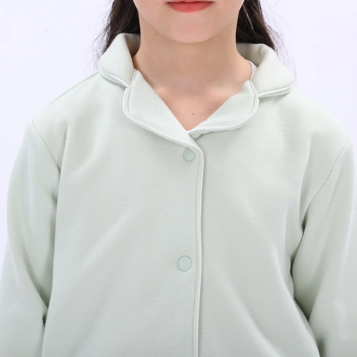 Plain Pajama Set-2Pc for Girls Image