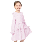 Checked Classic Dress for Girls Image