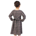 Checked Classic Dress for Girls Image