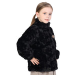 Solid Classic Jacket for Girls Image