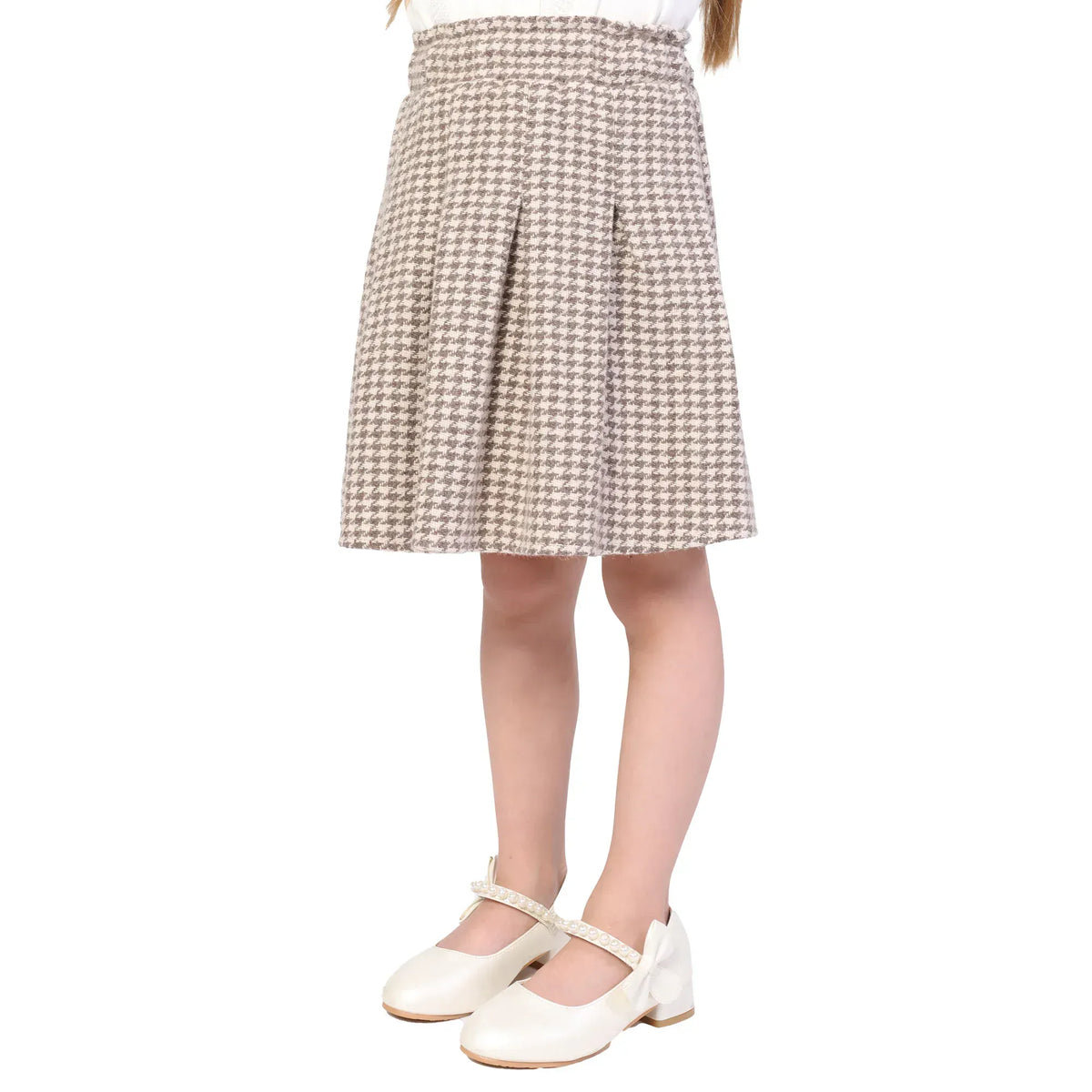 Checked Classic Skirt for Girls Image