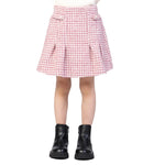 Checked Classic Skirt for Girls Image