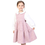 Checked Classic Dress for Girls Image