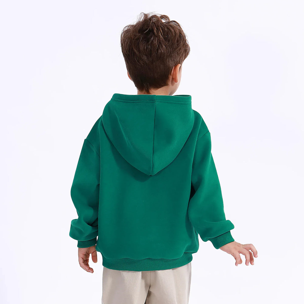 Casual Embroidery Hoodie for Boys Image