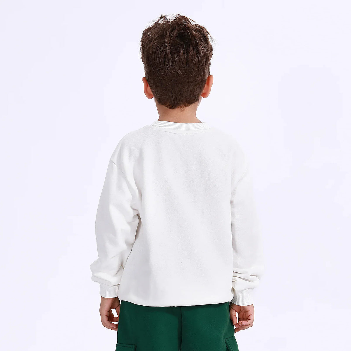 Casual Embroidery Sweatshirt for Boys Image