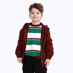 Casual Plain Jacket for Boys Image