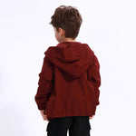Casual Plain Jacket for Boys Image