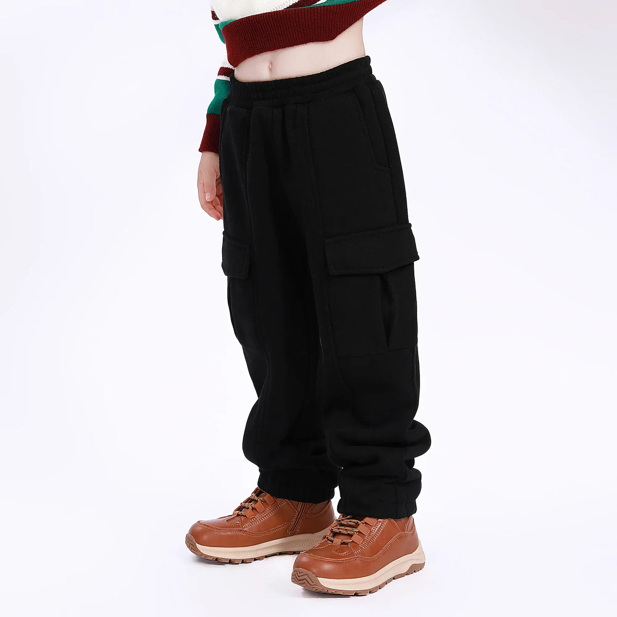 Casual Plain Pants for Boys Image
