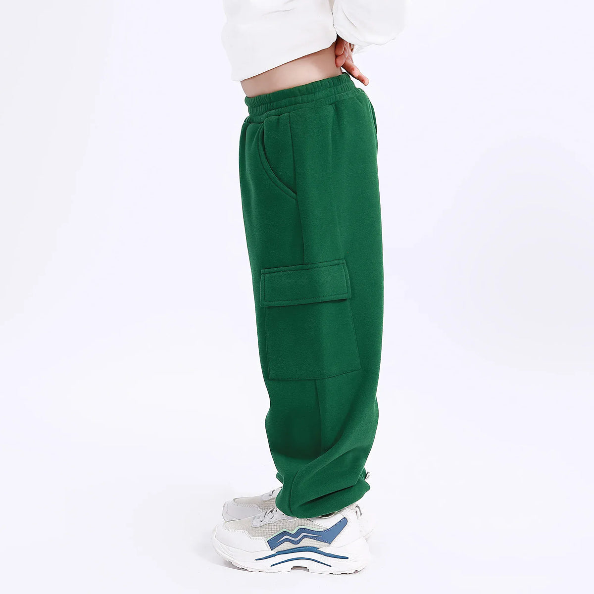 Casual Plain Pants for Boys Image