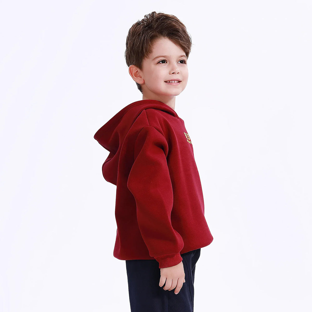 Casual Printed Hoodie for Boys Image