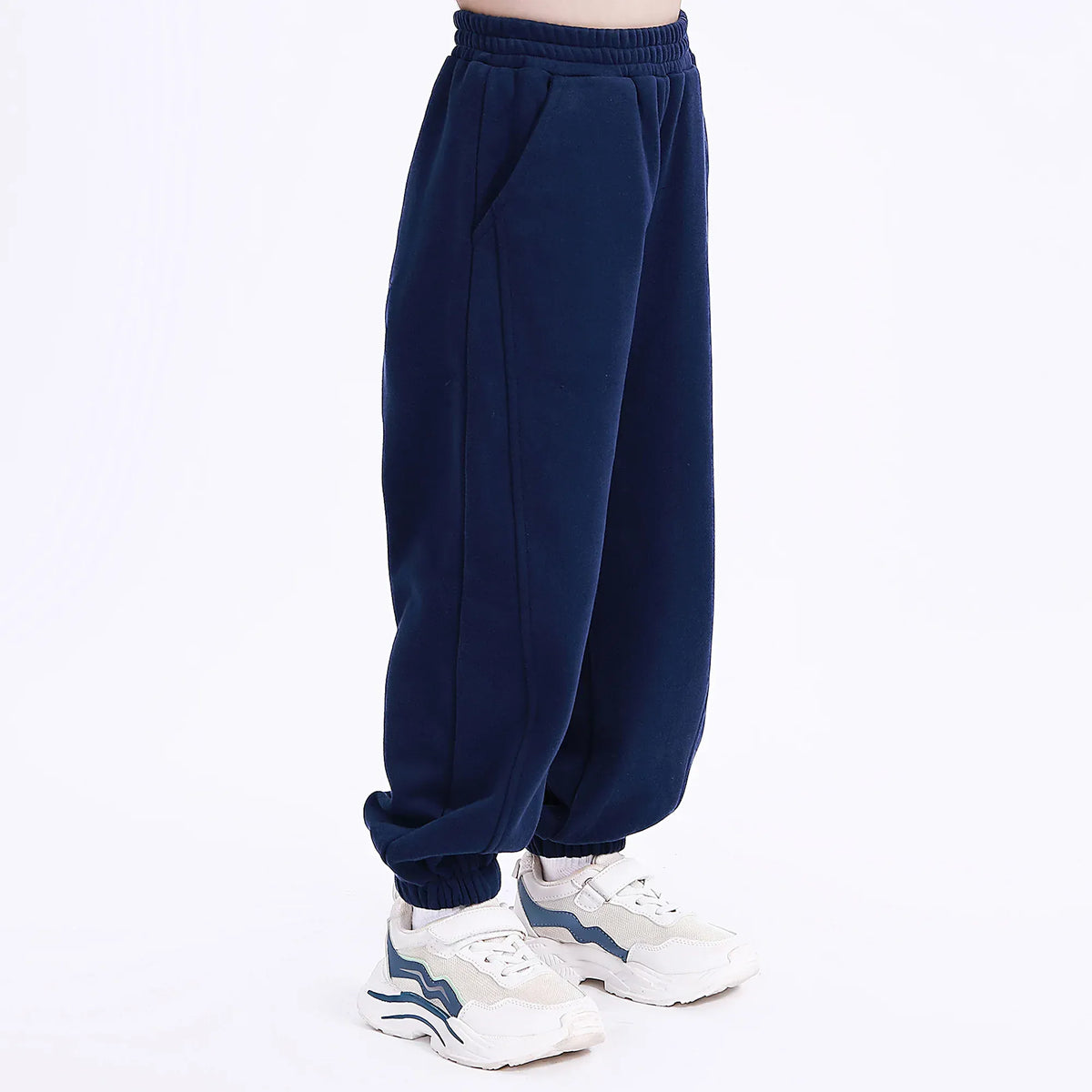 Casual Plain Pants for Boys Image