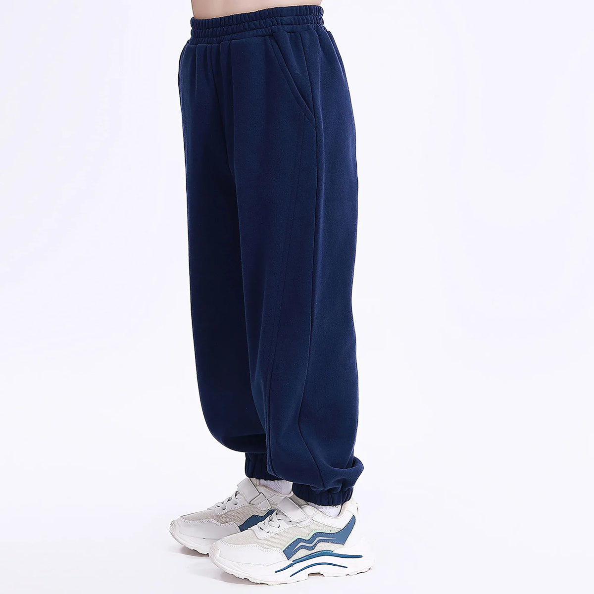Casual Plain Pants for Boys Image
