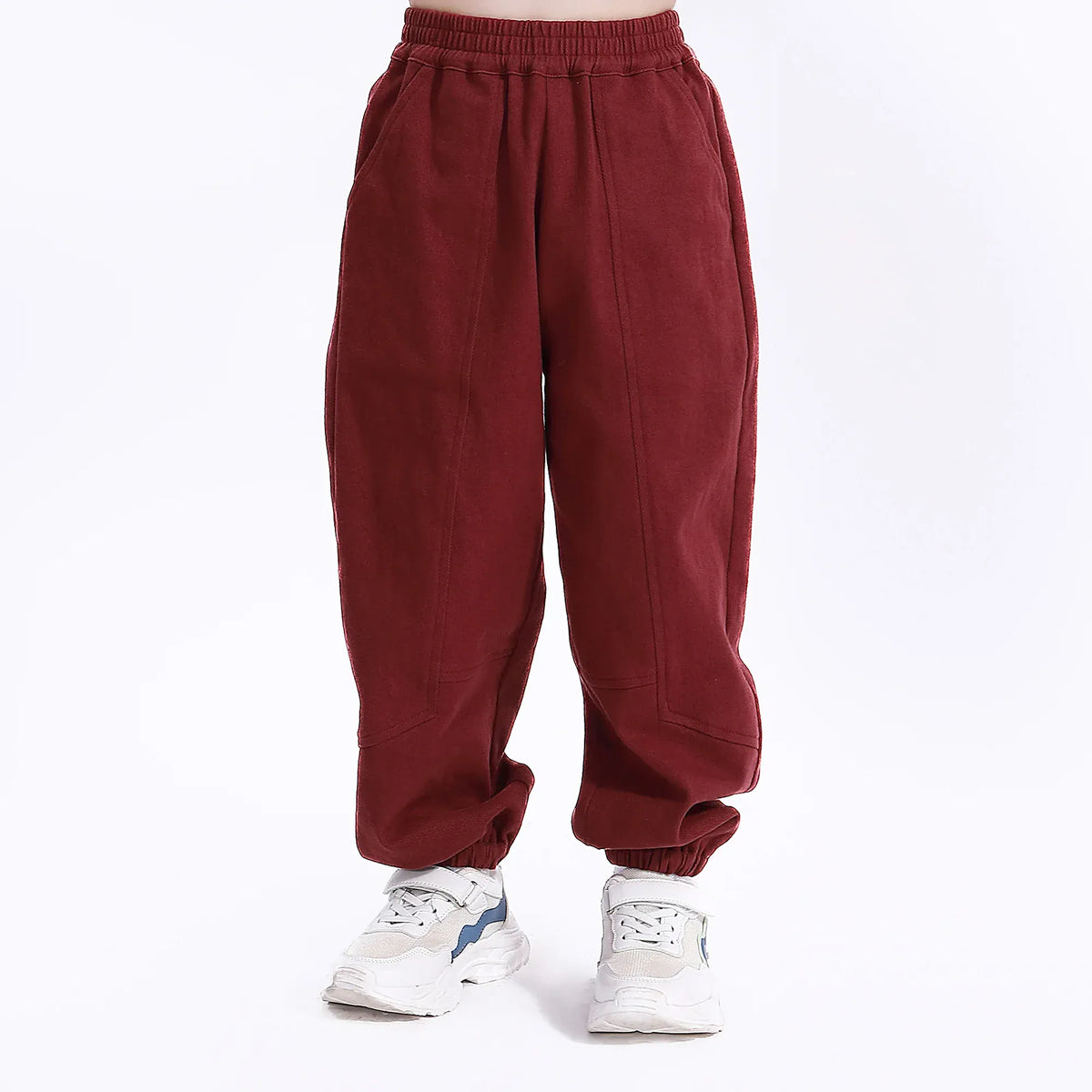 Casual Plain Pants for Boys Image