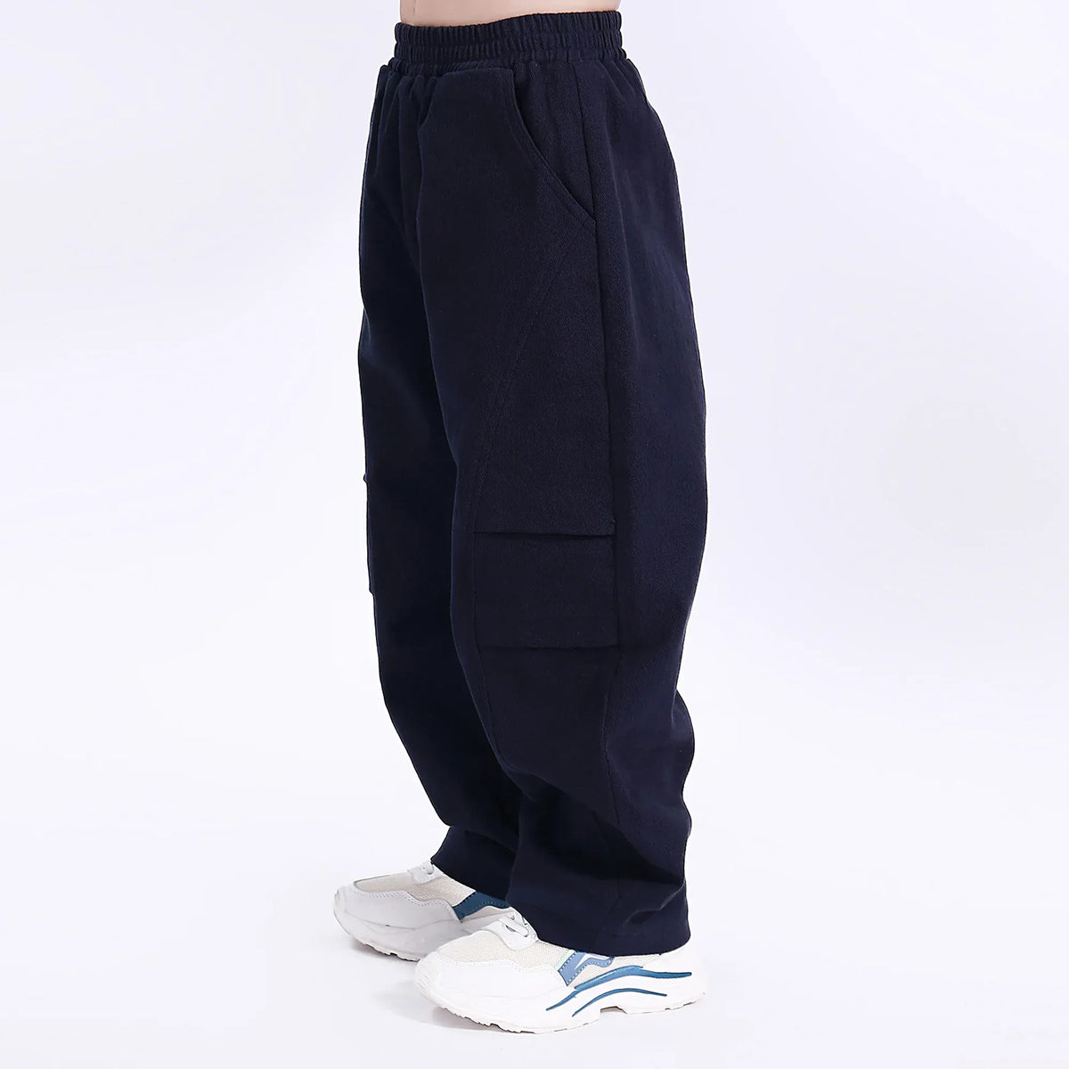 Casual Plain Pants for Boys Image