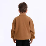 Casual Plain Sweatshirt for Boys Image
