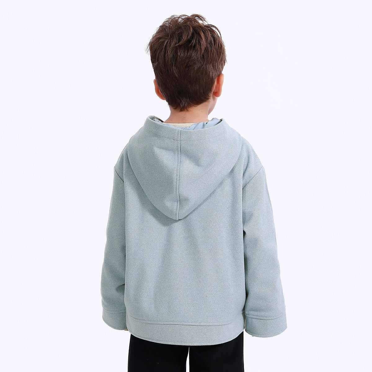 Casual Plain Jacket for Boys Image