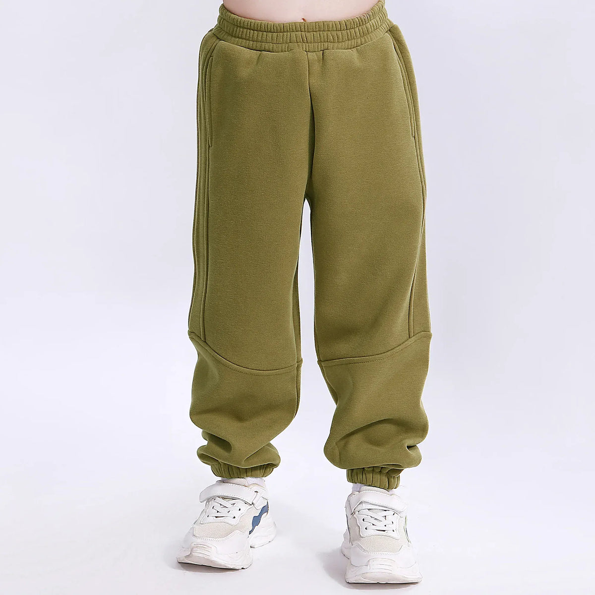 Casual Plain Pants for Boys Image