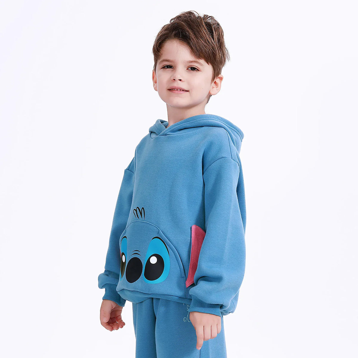 Casual Printed Hoodie for Boys Image