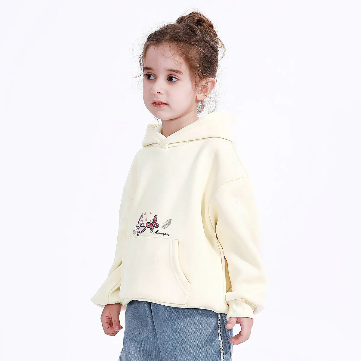 Casual Printed Hoodie for Girls Image
