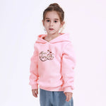 Casual Printed Hoodie for Girls Image