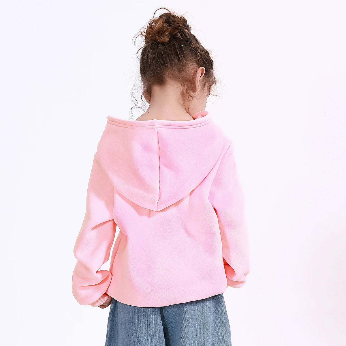 Casual Printed Hoodie for Girls Image